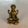 Mini Goddess Lakshmi Idol – Antique Finish Prosperity Figurine | 1 Inch