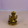 Mini Goddess Lakshmi Idol – Antique Finish Prosperity Figurine | 1 Inch