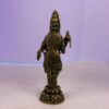 Mini Goddess Meenakshi Idol – Antique Finish Spiritual Figurine | 2 Inch