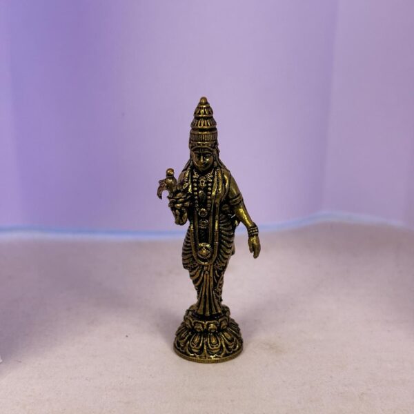 2 inch brass idol