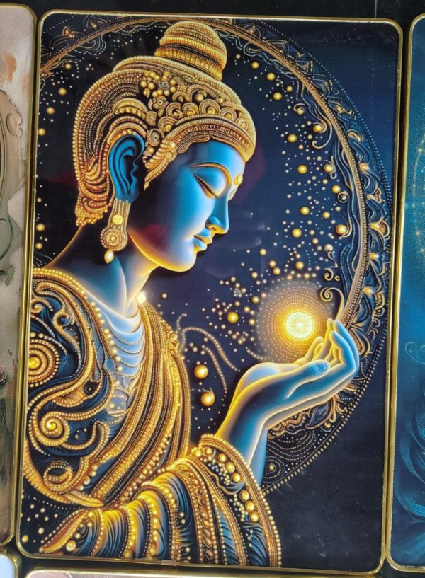 buddha resin frame