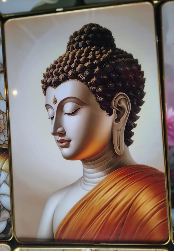 buddha resin frame