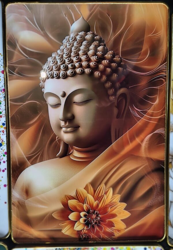 buddha resin frame