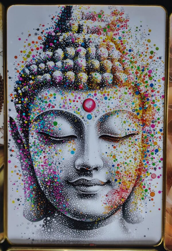 buddha resin frame