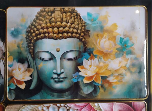 buddha resin frame