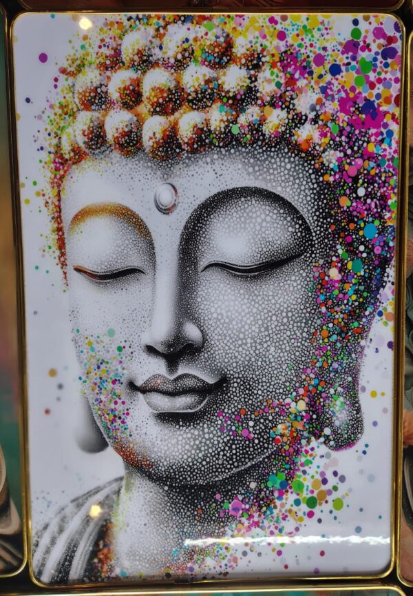 buddha resin frame