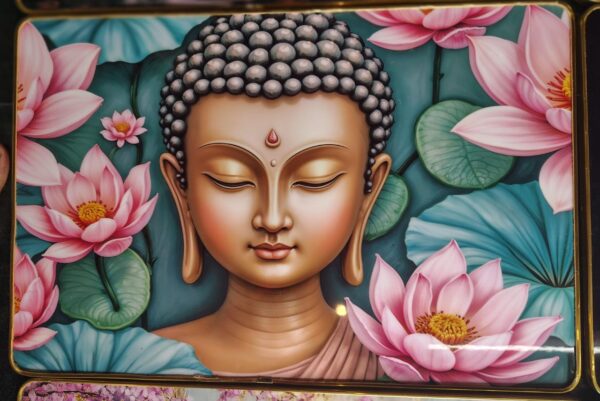 buddha resin frame