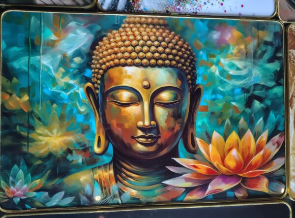 buddha resin frame