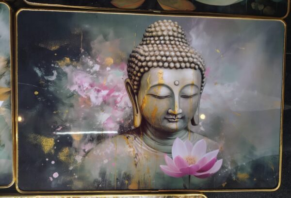 buddha resin frame
