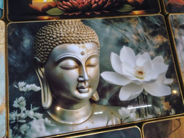 buddha resin frame