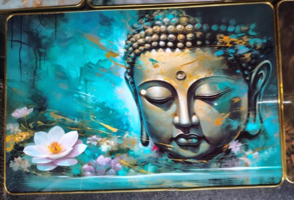 buddha resin frame