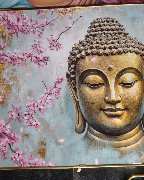 buddha resin frame