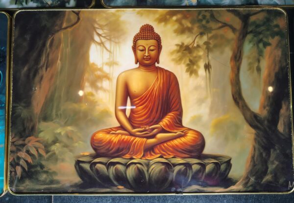 buddha resin frame