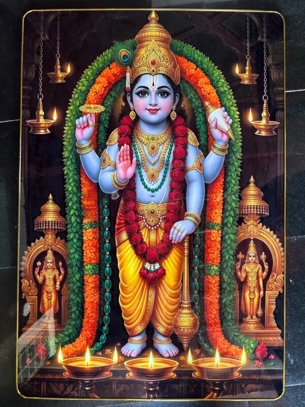 krishna guruvayoorappa resin frame