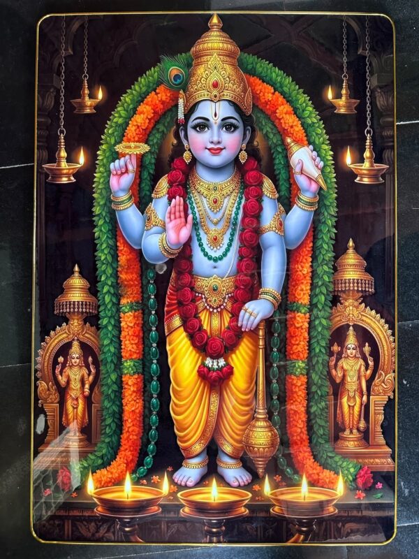 krishna guruvayoorappa resin frame