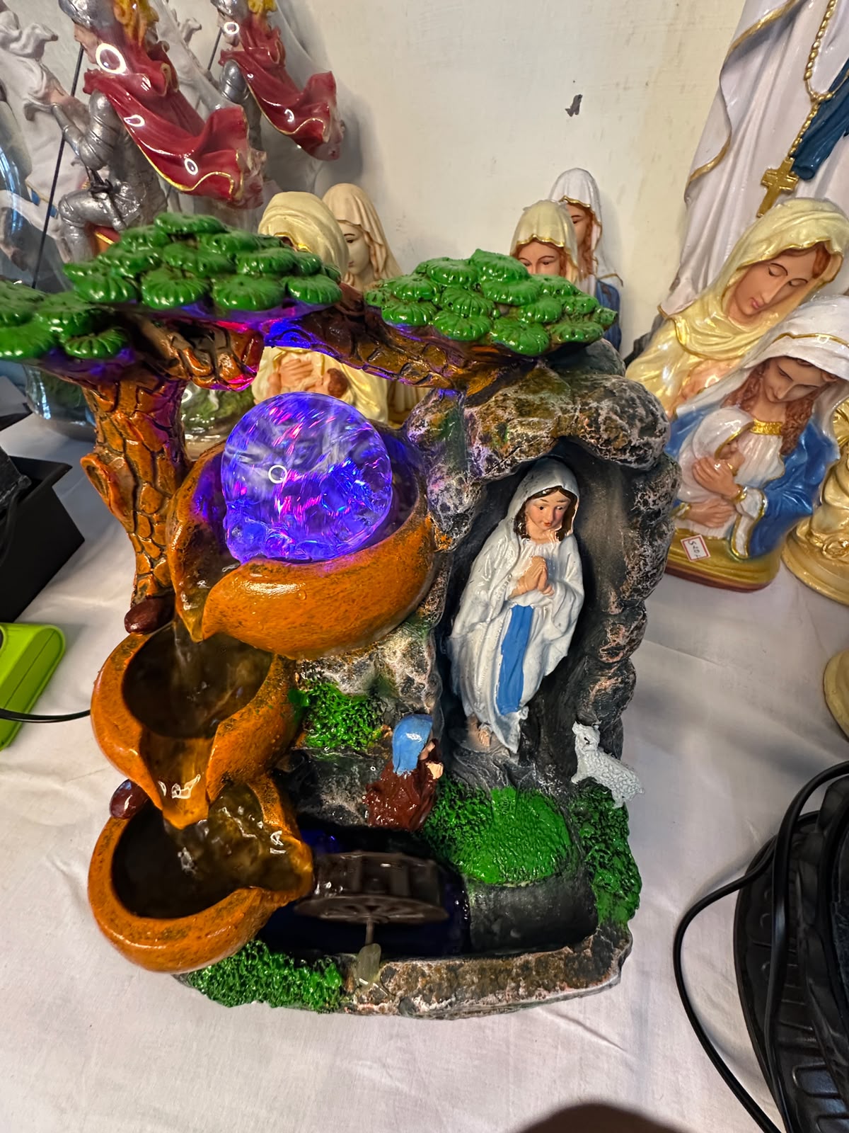 lourde matha fountain