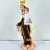 56 Our Lady with Infant Jesus Resin Statue – 1 FT Crowned Mother Mary Religious Figurine