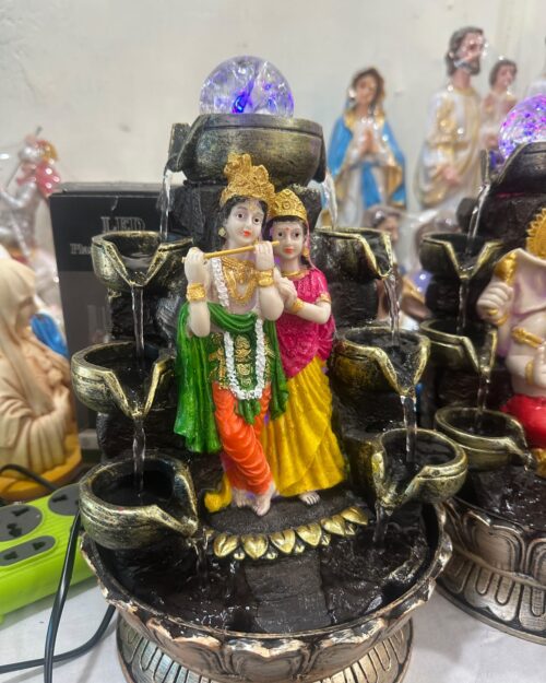 Krishna & Radha LED Water Fountain