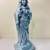 Mother of Kreupasanam Silver Finish Statue | 13 Inch