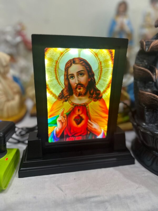 S Sacred Heart Light Frame