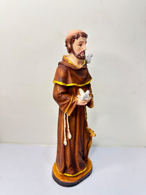 Saint Francis of Assisi Statue with Doves – Catholic Religious Statue | 1 FT