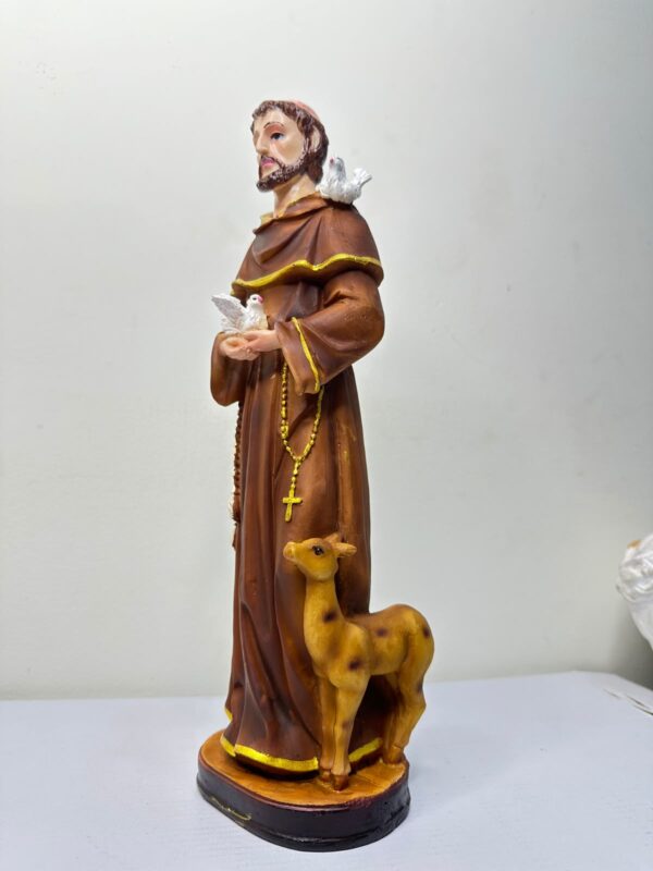 Saint Francis of Assisi Statue with Doves – Catholic Religious Statue | 1 FT