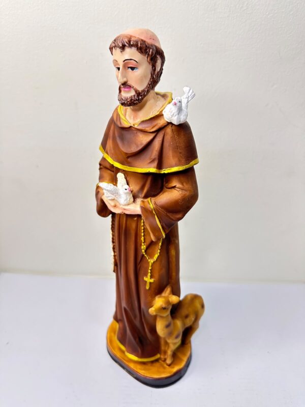 Saint Francis of Assisi Statue with Doves – Catholic Religious Statue | 1 FT