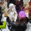 Angel Water Fountain with LED Crystal Ball | Resin Tabletop Indoor Decorative Waterfall Fountain