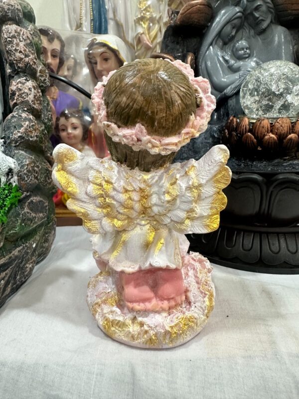 6 Inch Praying Guardian Angel Statue Pair