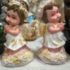 6 Inch Praying Guardian Angel Statue Pair