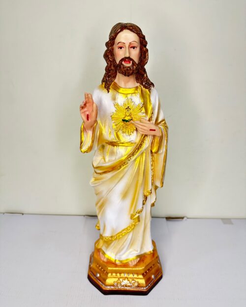 17 Inch Sacred Heart of Jesus Statue -  Christian Religious Idol