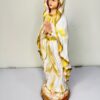 17 Inch Mother Mary Praying Statue | Blessed Virgin Mary Resin Religious Figurine for Home, Church & Prayer Room