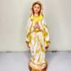 17 Inch Mother Mary Praying Statue | Blessed Virgin Mary Resin Religious Figurine for Home, Church & Prayer Room