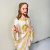 19 Inch Sacred Heart of Jesus Statue | Divine Mercy Inspired Resin Religious Figurine for Home, Church & Prayer Room