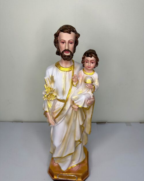 18 Inch St. Joseph with Infant Jesus Statue | Saint Joseph Resin Religious Figurine for Home, Church & Prayer Room - Copy