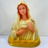 Sacred Heart of Mary Resin Bust Statue | Catholic Religious Devotional Figurine for Home Altar, Prayer Room & Church