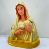 Sacred Heart of Mary Resin Bust Statue | Catholic Religious Devotional Figurine for Home Altar, Prayer Room & Church