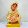 Virgin Mary with Infant Jesus Resin Statue | Premium Christian Religious Figurine for Home Altar, Church & Prayer Room