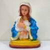 Virgin Mary with Infant Jesus Resin Statue | Premium Christian Religious Figurine for Home Altar, Church & Prayer Room