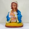 Virgin Mary with Infant Jesus Resin Statue | Premium Christian Religious Figurine for Home Altar, Church & Prayer Room