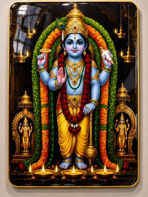 WhatsApp Image 2026-08-17 at 2.07.52 PM Guruvayurappan Krishna Resin Wall Frame 18 x 22 inch | Premium Lord Krishna Religious Wall Decor