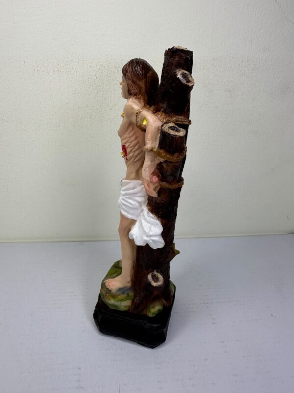 St. Sebastian Statue – Catholic Patron Saint Religious Decorative Statue | 8 Inch
