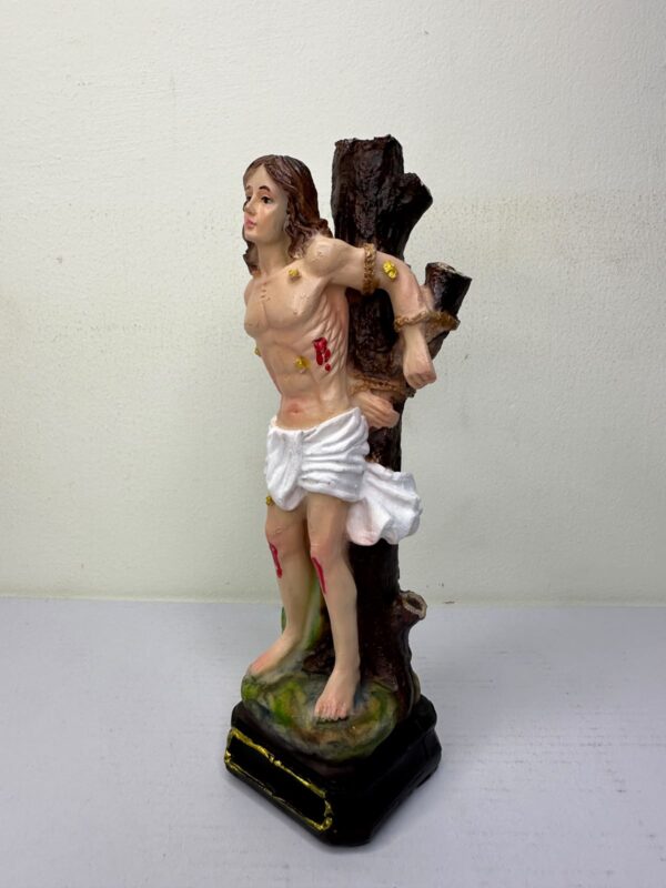 St. Sebastian Statue – Catholic Patron Saint Religious Decorative Statue | 8 Inch