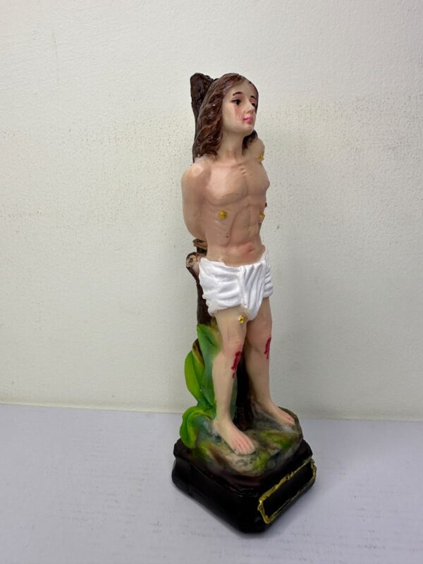 St. Sebastian Statue – Catholic Patron Saint Religious Decorative Statue | 8 Inch