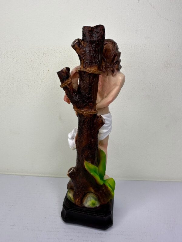 St. Sebastian Statue – Catholic Patron Saint Religious Decorative Statue | 8 Inch