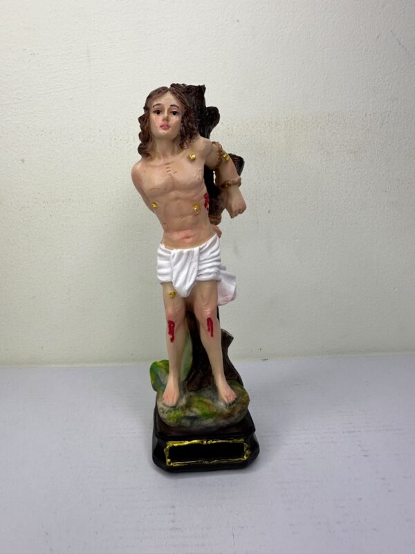 St. Sebastian Statue – Catholic Patron Saint Religious Decorative Statue | 8 Inch
