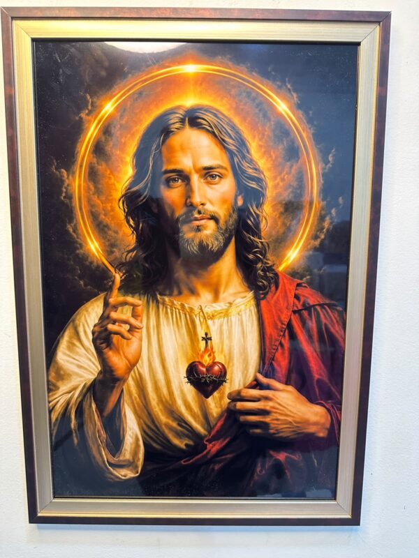 WhatsApp Image 2026-08-21 at 4.35.38 PM Sacred Heart of Jesus Religious Wall Art – Divine Mercy Jesus Spiritual Artwork | 14 x20 Inch