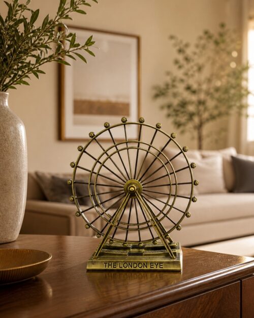 London Eye Miniature Ferris Wheel Showpiece N 29 | 9 Inch