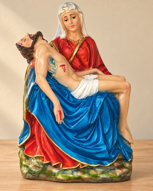 Pietà Statue – Mother Mary Holding the Body of Jesus, Catholic Religious Statue | 1 FT