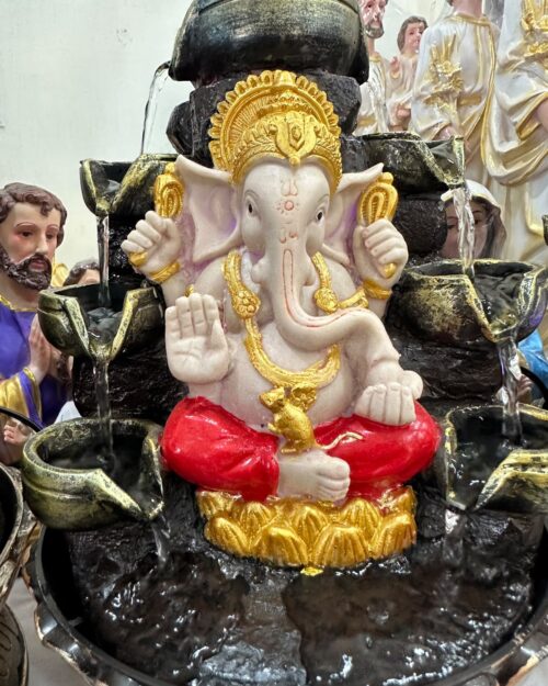 Lord Ganesha LED Water Fountain